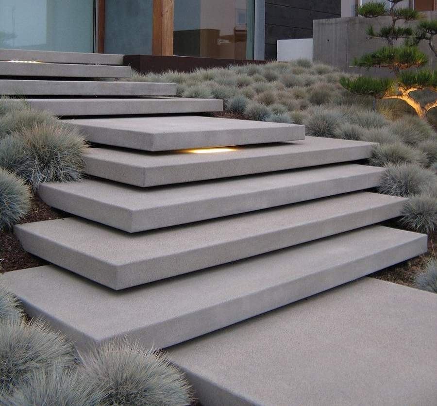 Concrete Floating Stairs